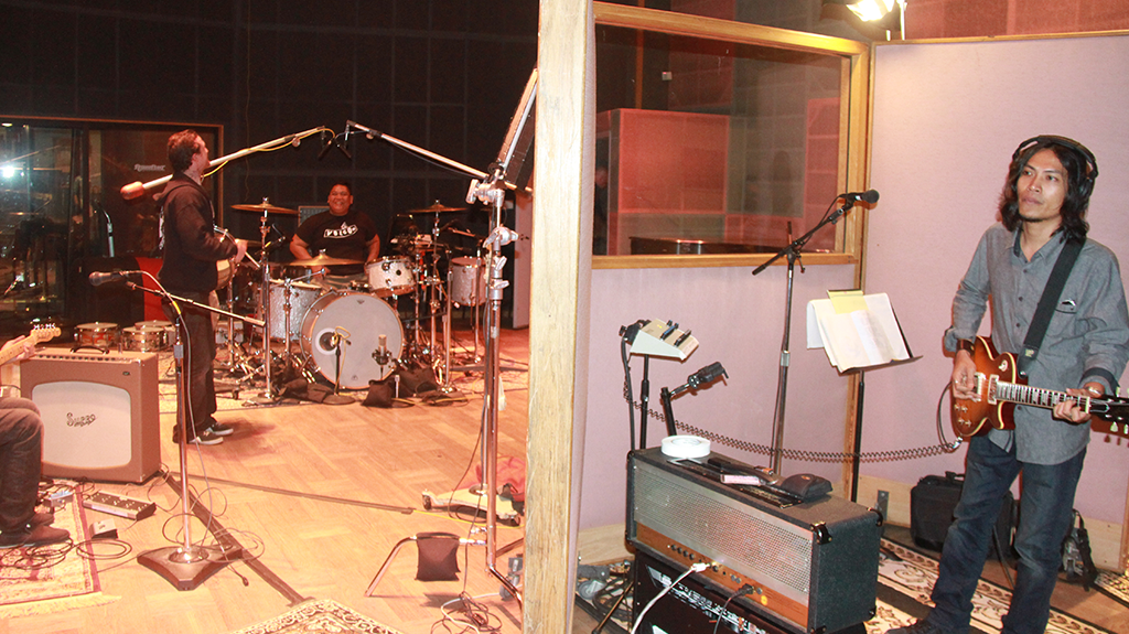 Inside the Record Plant Recording Studio, Hollywood, Los Angeles