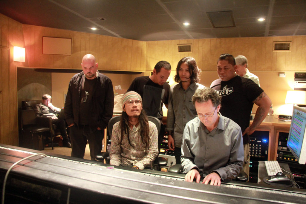 Navicula recording at Record Plant Studio, Los Angeles