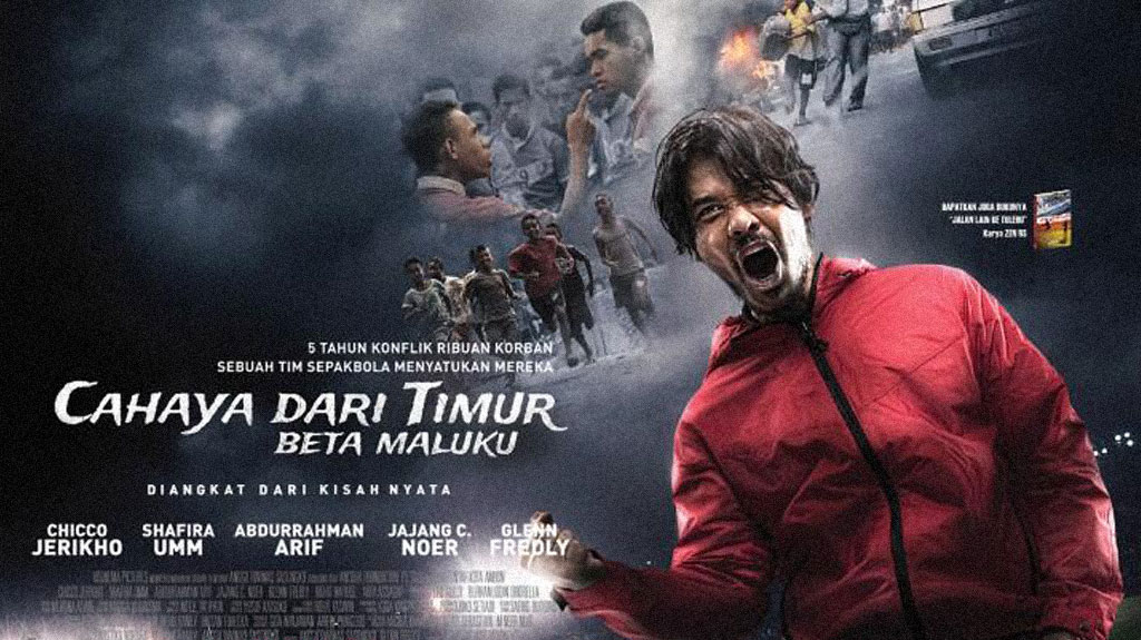 Cahaya dari Timur film is co-produced by Glenn Fredly together with Angga Sasongko - tells the story of a football coach trying to mend the severed threads of brotherhood in Ambon through sports