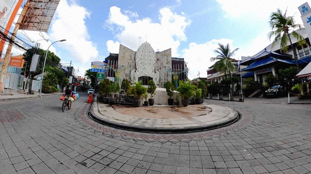 Ground Zero Monument was built in the memory of terror attack that took place on 12th October 2002 in Kuta, Bali