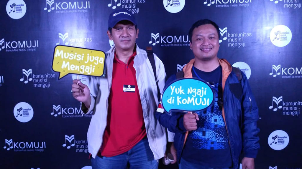 Komunitas Musisi Mengaji, or KOMUJI was established in Bandung by musicians as a safe creative space (Photo source: NU Online)