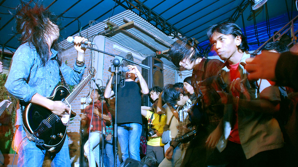 Salto album launch in Jakarta in 2009