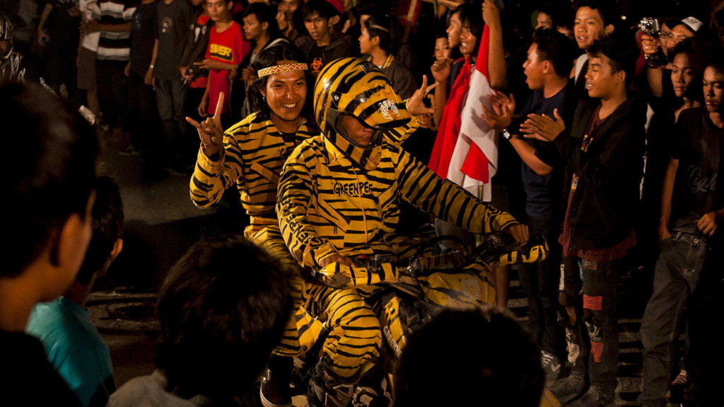 Navicula and the Mata Harimau team was warmly welcomed by the community in Kalimantan